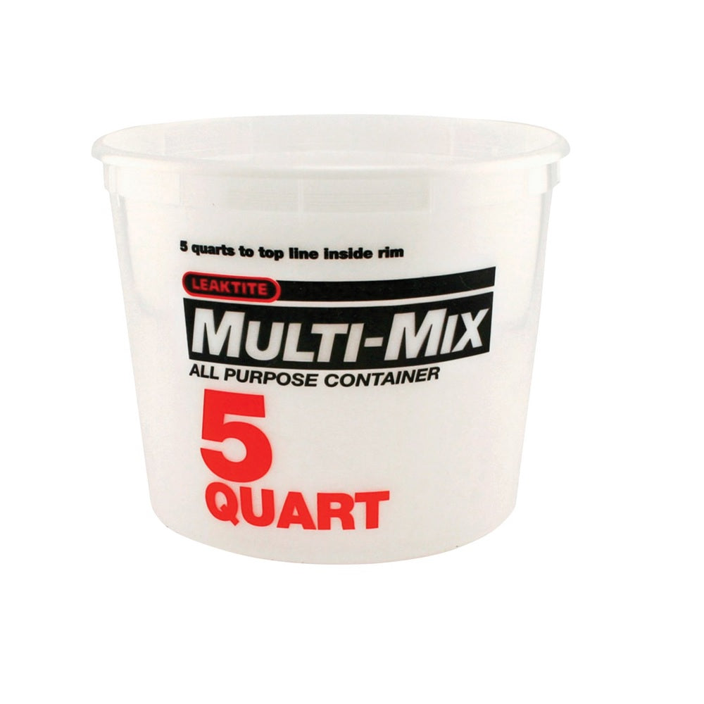 Leaktite 005Q10MM050 Multi-Mix Container, 5 Quart Capacity