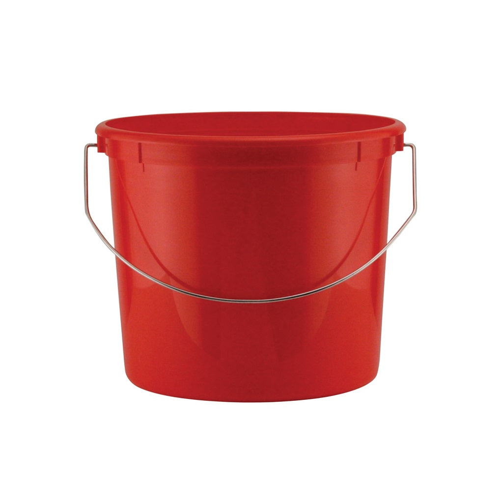 Leaktite 005Q55RD024 Heavy-Duty Plastic Paint Pail, Red, 5 Quart