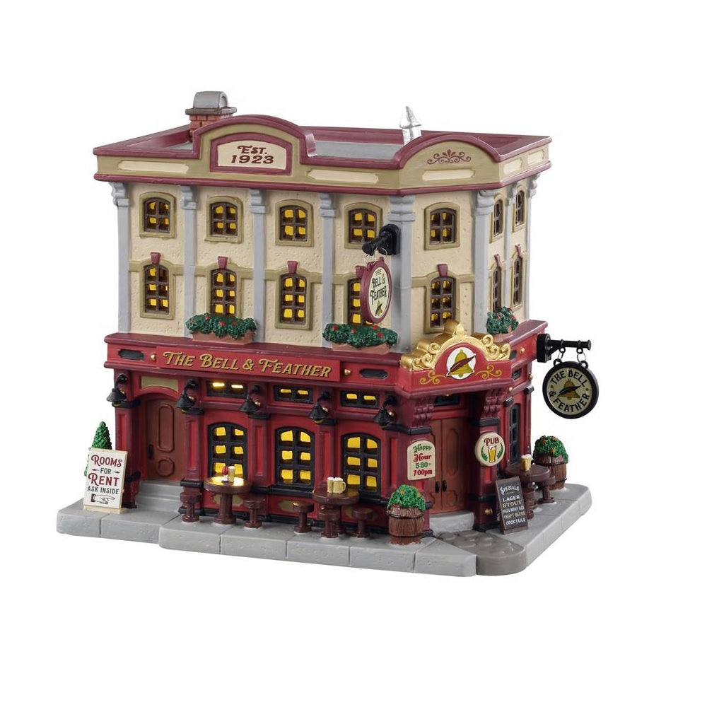 Lemax 35048 Bell & Feather Christmas Village, Multicolored