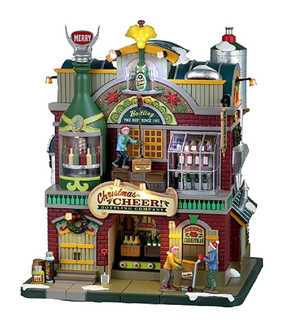 Lemax 25858 Christmas Cheer Bottling Company, Resin