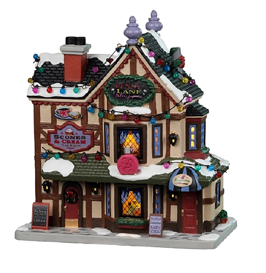 Lemax 25875 Christmas Penny Lane Shoppes, Porcelain