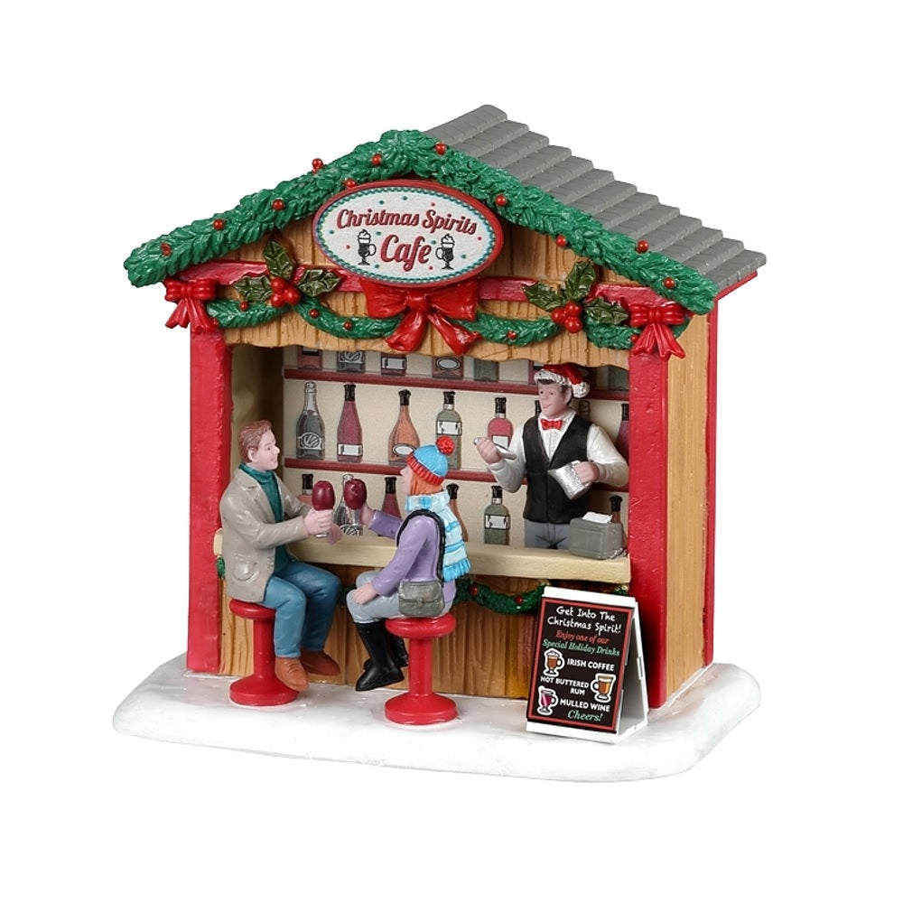 Lemax 23605 Christmas Spirits Cafe, Resin