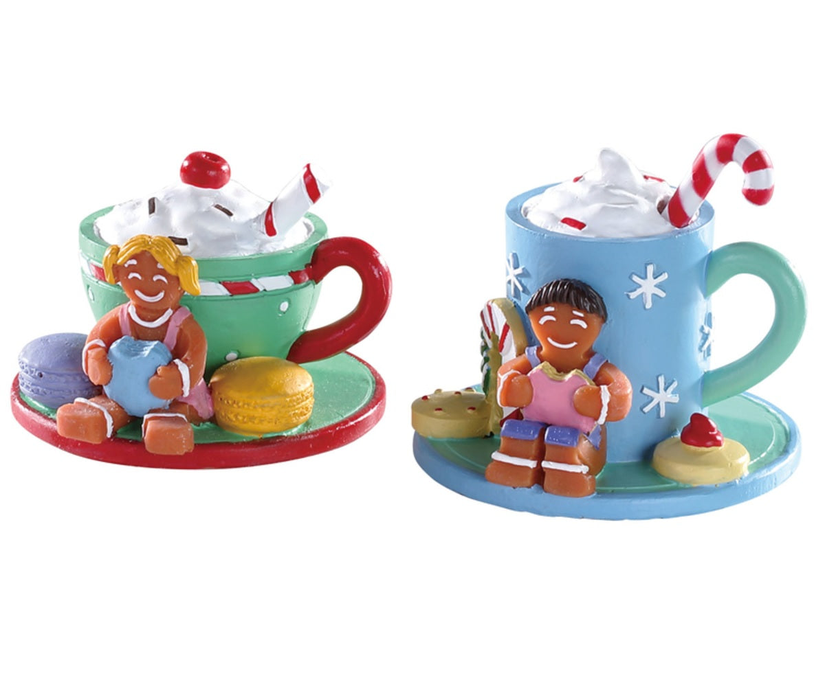 Lemax 83383 Cocoa & Cookies Christmas Village Accessory, Multicolored