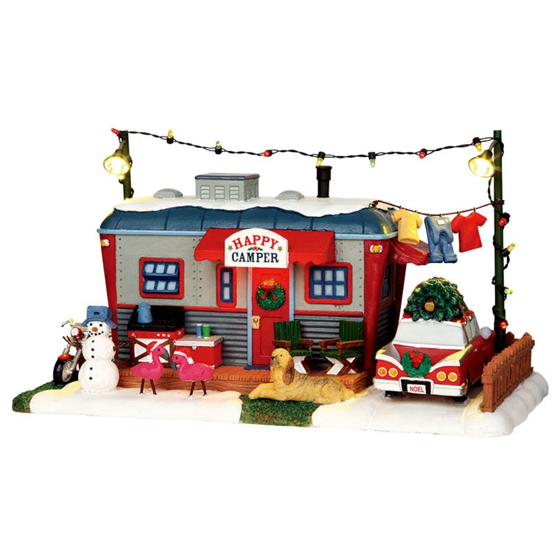 Lemax 64060 Happy Camper Village Building, Multicolored