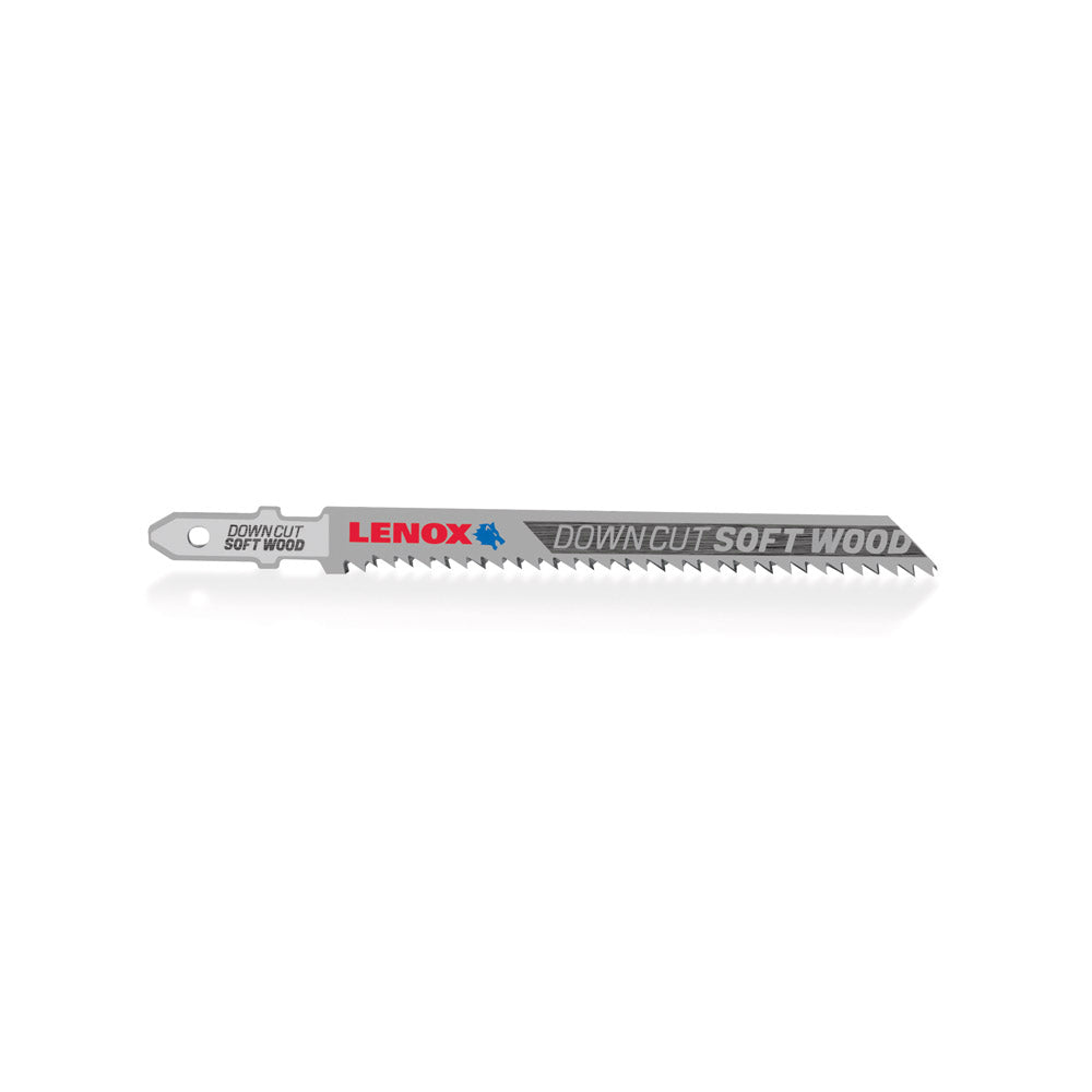 Lenox 1991386 Metal T-Shank Down Cut Jig Saw Blade, 10 TPI