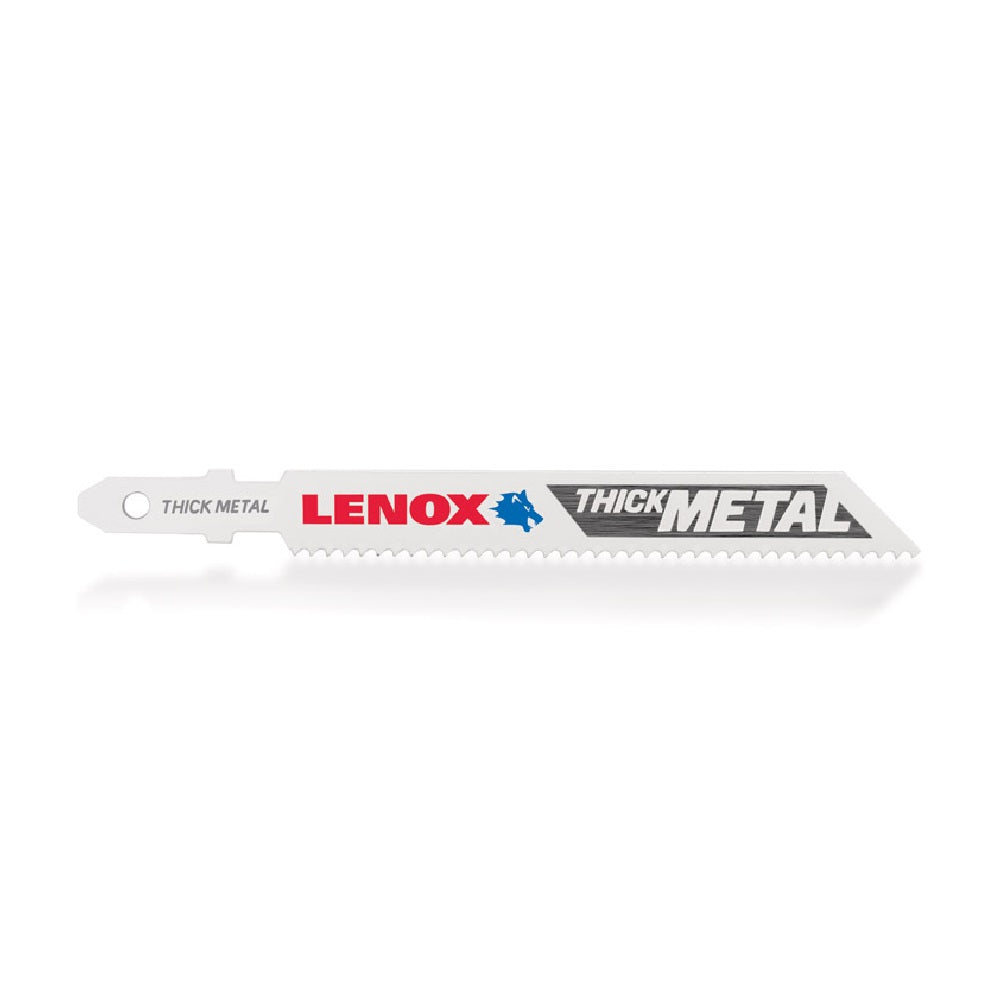 Lenox 1991559 T-Shank Thick Metal Cutting Jig Saw Blade, 3 5/8" x 3/8", Pack-3
