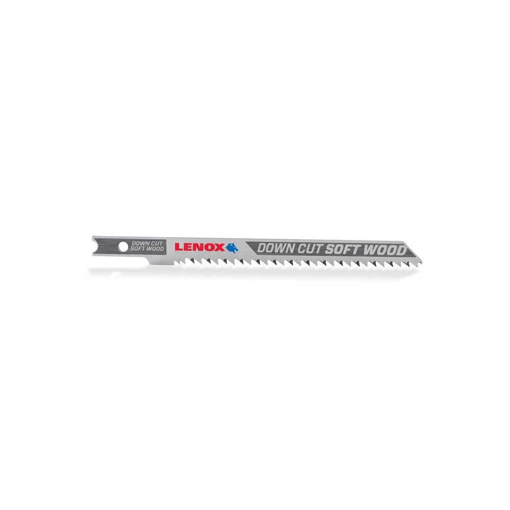 Lenox 1991389 U-Shank Down Cutting Wood Jig Saw Blade, 3-Pack