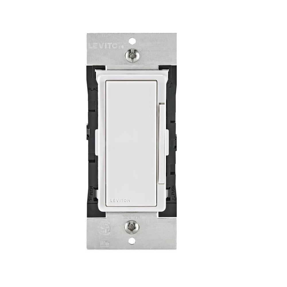 Leviton D24SF-1RW Decora Rocker Fan Control Switch, White