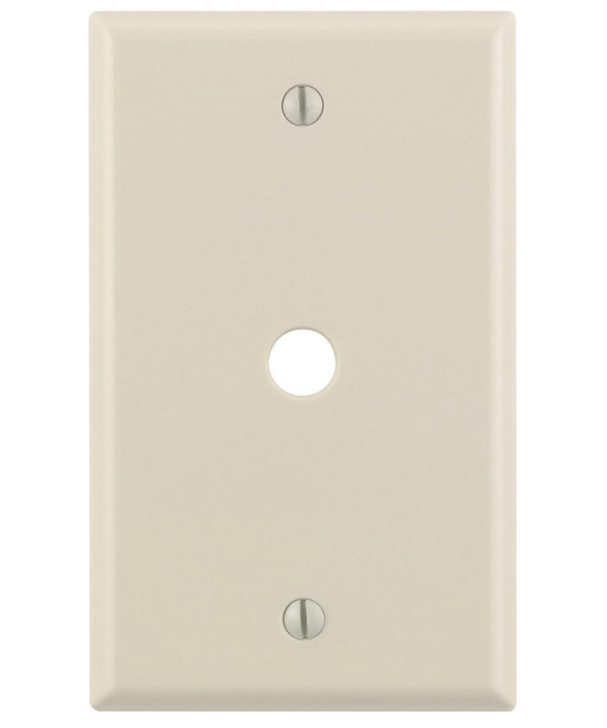 Leviton 78013-000 Telephone Wall Plate, 1 Gang, Almond