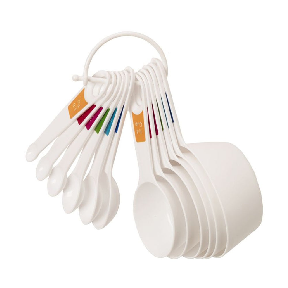 Lifetime 5216060 Farberware Measuring Spoon and Cup Set, Plastic