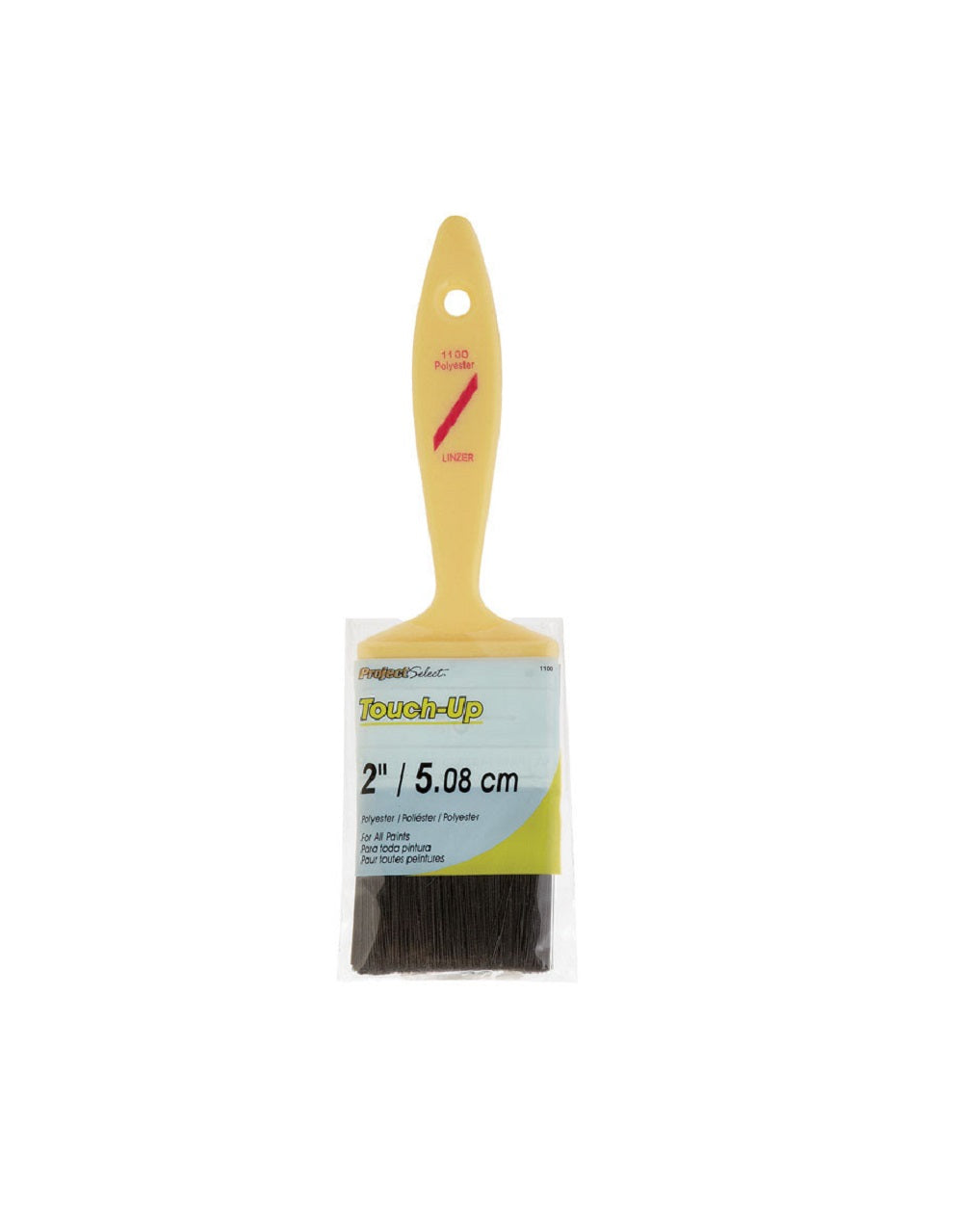 Linzer 1100-20 Project Select Touch-Up Paint Brush, Bristle Width 2 in.