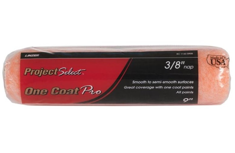 Linzer RC1143 Paint Roller Cover, Polyester, 9" L