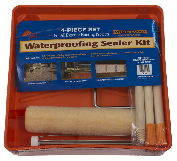 Linzer RS795 Waterproofing Sealer Kit, 15" L x 15-1/2" W