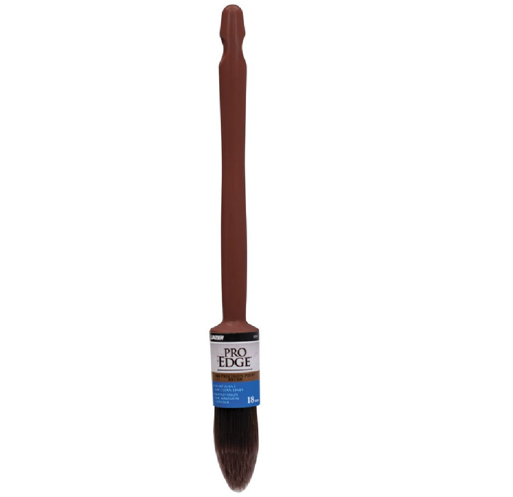 Linzer 6250 0018 Round Polyester Trim Paint Brush, 18 mm W