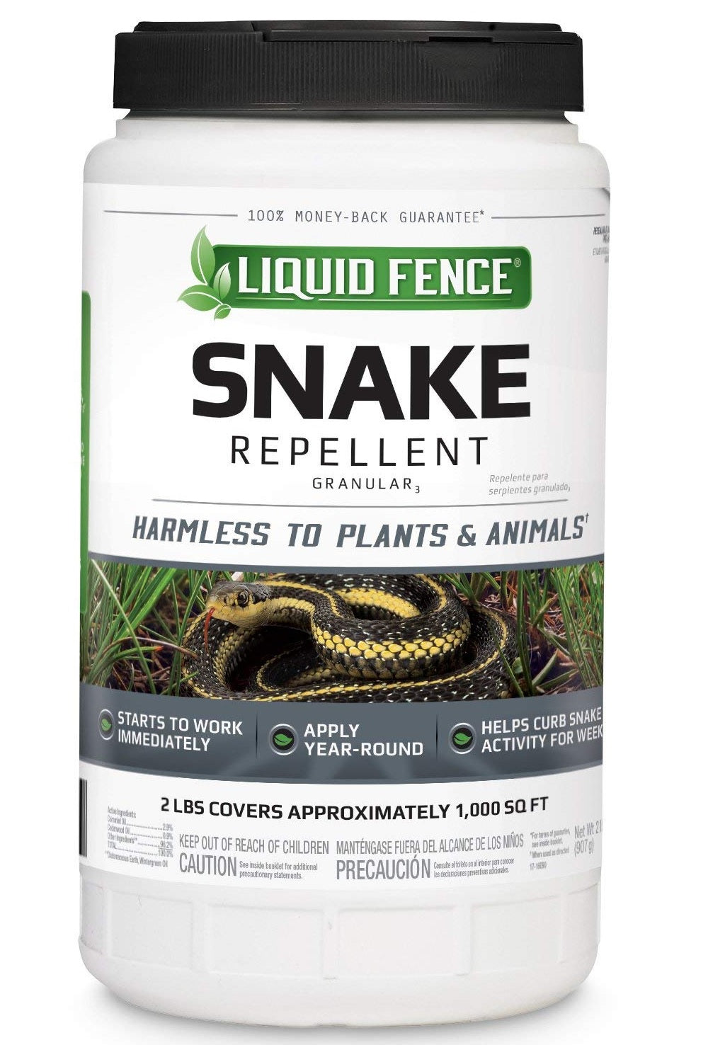 Liquid Fence HG-85010 Snake Repellent, 2 Lbs