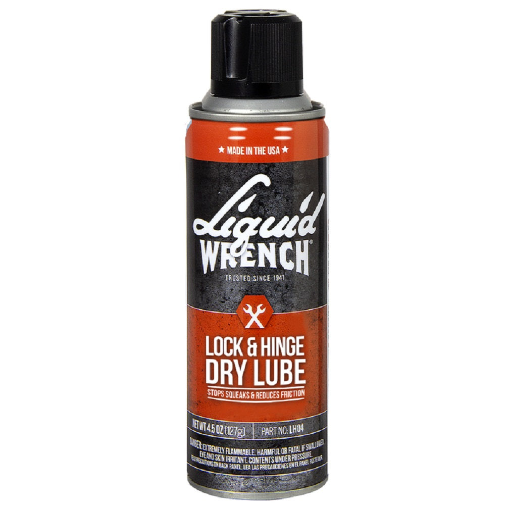 Liquid Wrench LH04 Dry Lock and Hinge Lubricant, 4.5 OZ