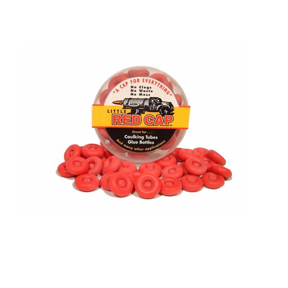 Little Red Cap LRC.2 Professional Reusable Caulking Caps, Red