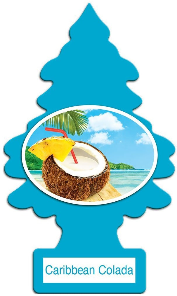 Little Trees U1P-10324 Air Freshener, Caribbean Colada