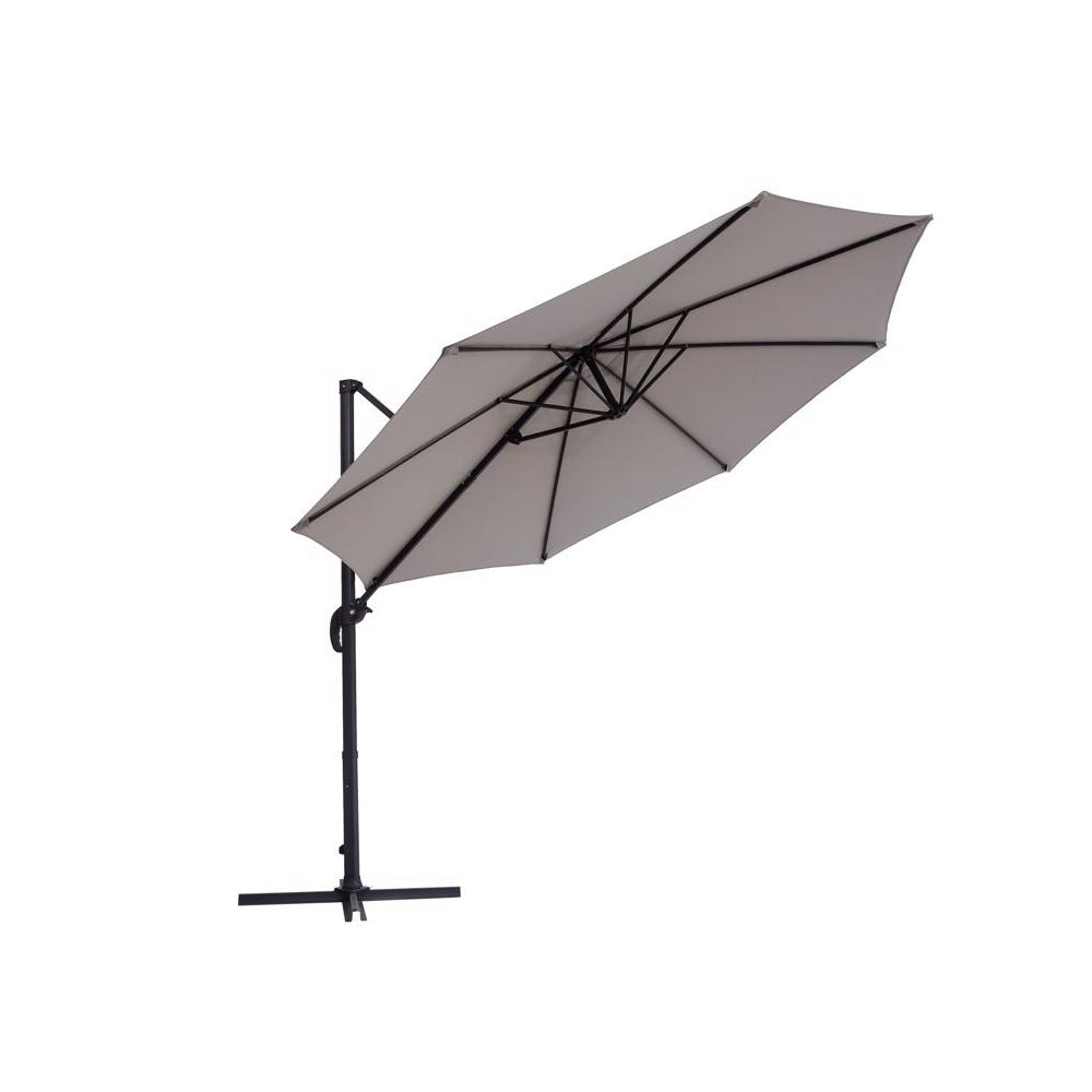 Living Accents H22SU5701 Offset Patio Umbrella, 10 Feet