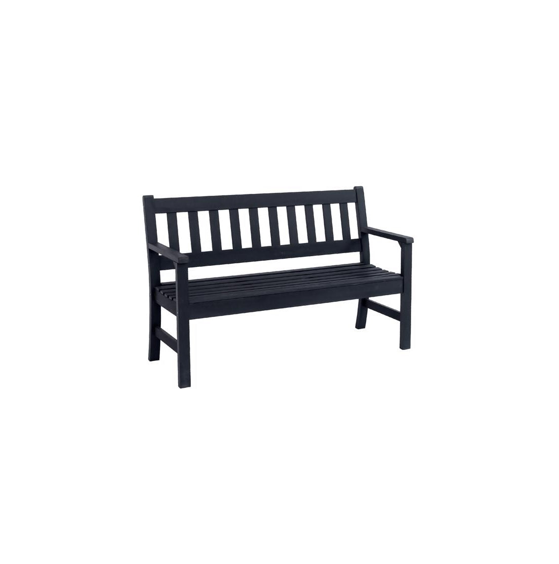 Living Accents H22WK0101 Faux Slat Bench, Wood Frame