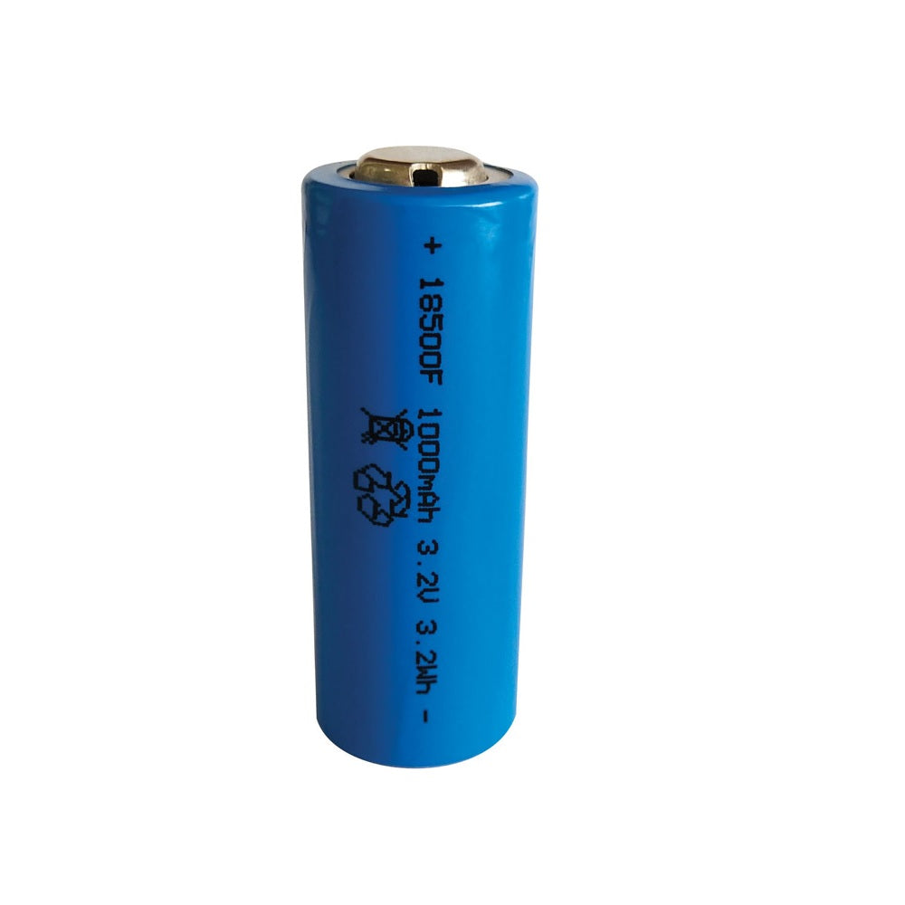 Living Accents 18500 LIPO 1000 Lithium Phophate Solar Rechargeable Battery, 3.2 Volts