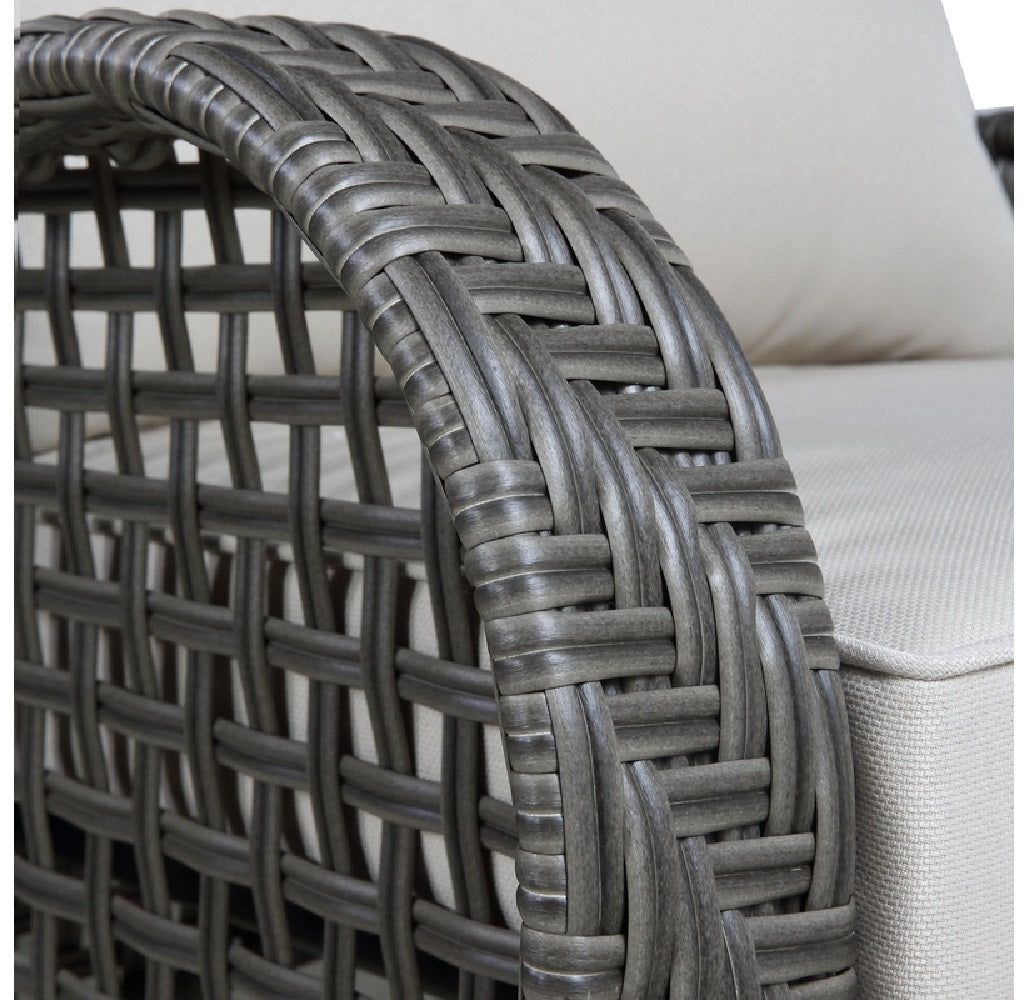 Living Accents SVS40SC Willow Deep Seating Loveseat Set, Wicker