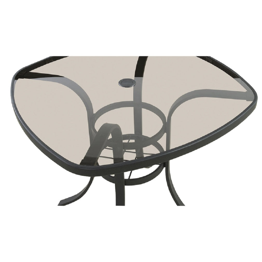 Living Accents TGS36HJ Roscoe Square Table, 36 Inch
