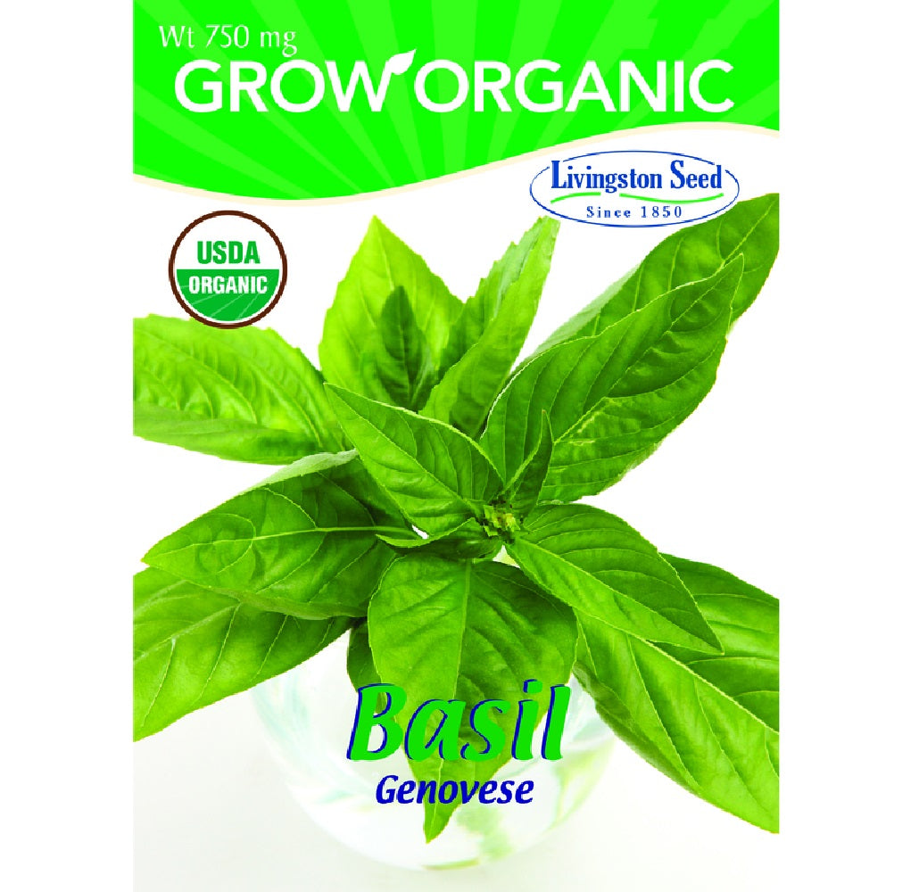 Livingston Seed Y7000 Basil Plantation Products Vegetable, 750mg