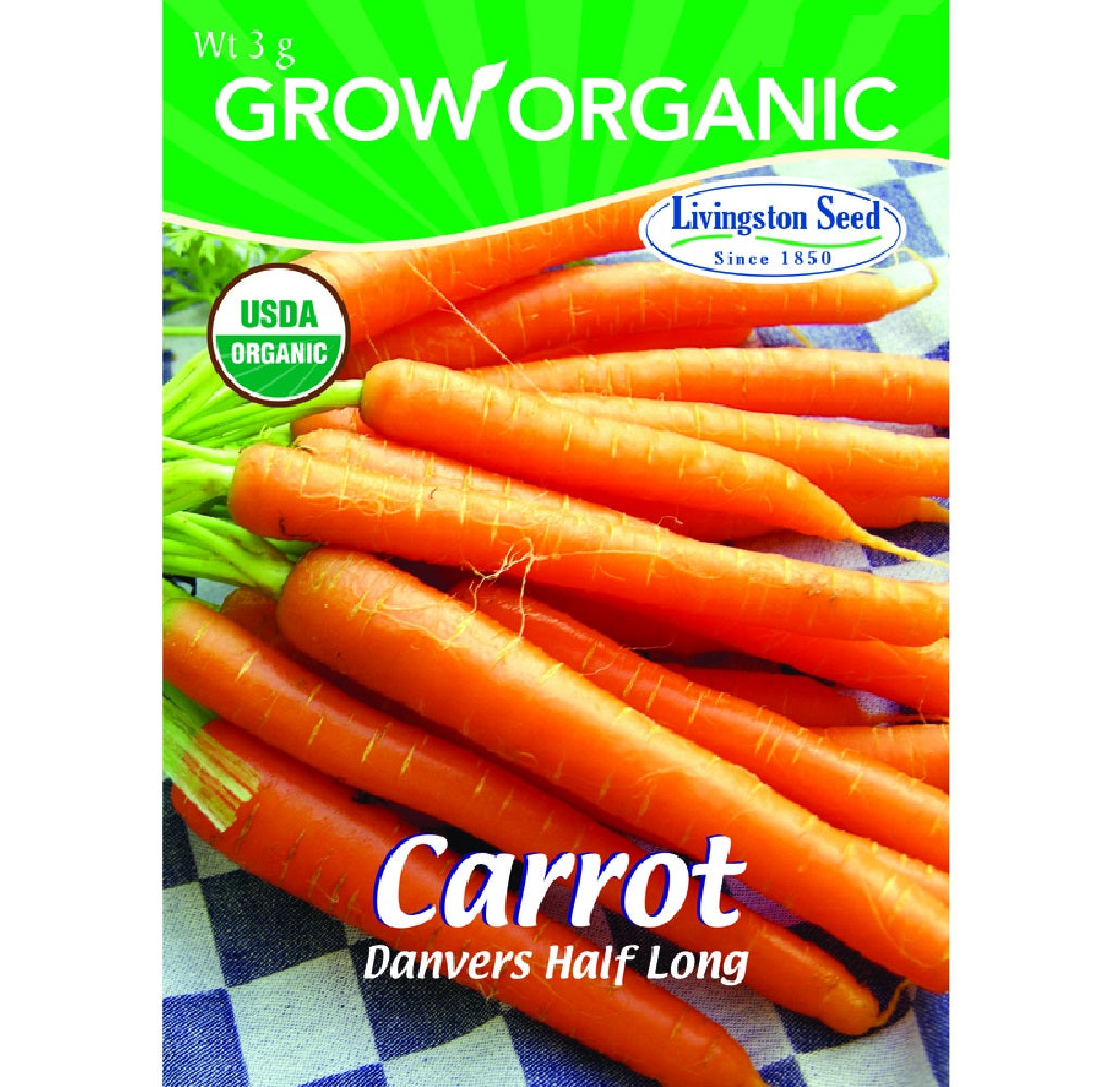 Livingston Seed Y7045 Carrot Plantation Products Vegetable, 3g