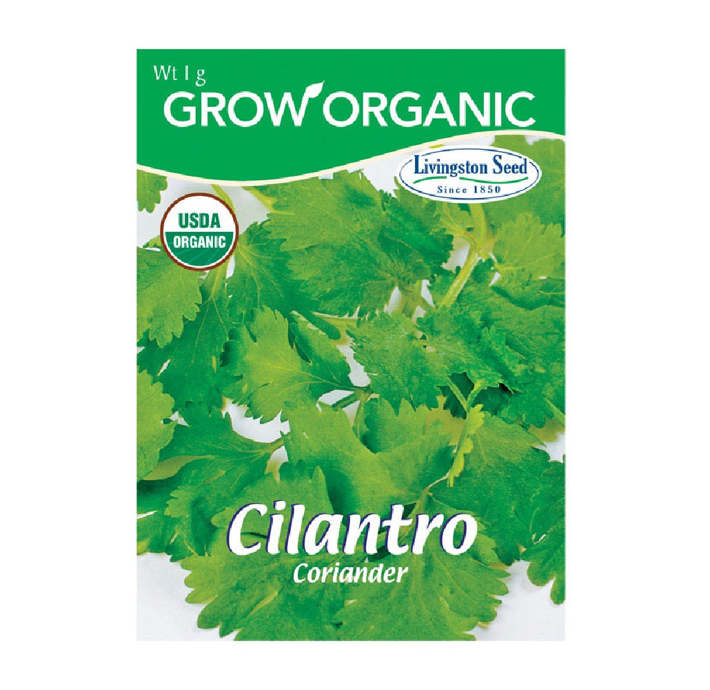 Livingston Seed Y7060 Cilantro Plantation Products Herb, 1g