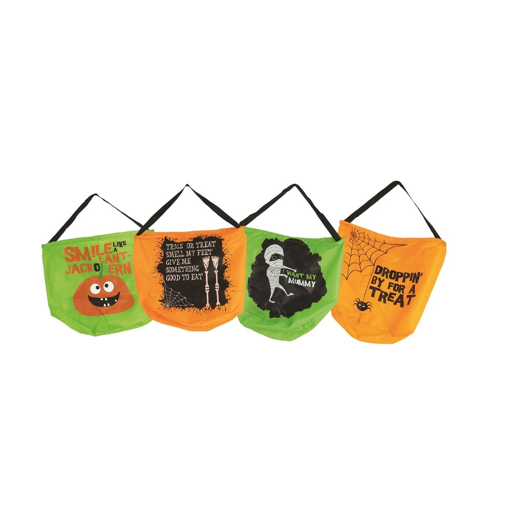 Lotsa Lights H-LTBAG Halloween Flashing Trick/Treat Bag, Polyester