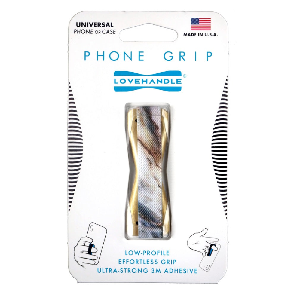LoveHandle L-027-17 Marble Chic Phone Grip, Multicolored