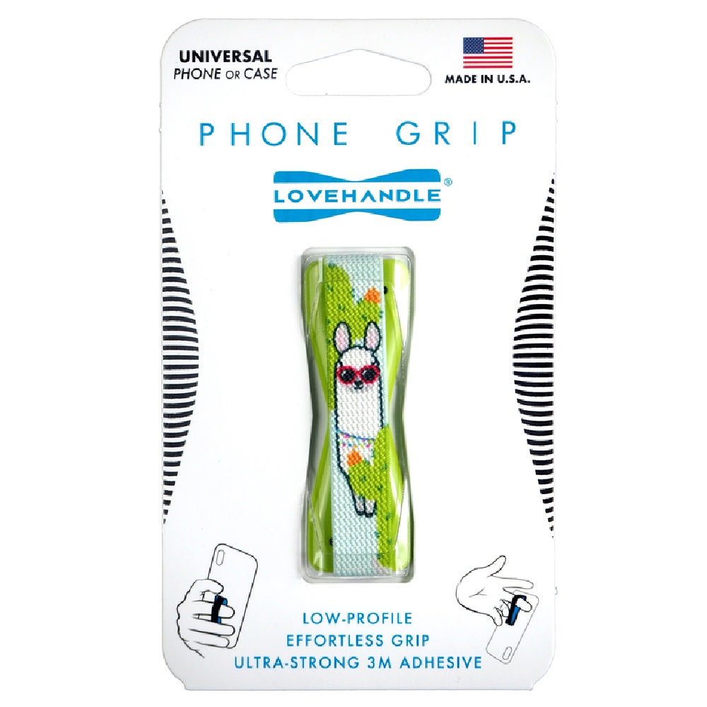 LoveHandle L-100-07 Party Llama Phone Grip, Multicolored