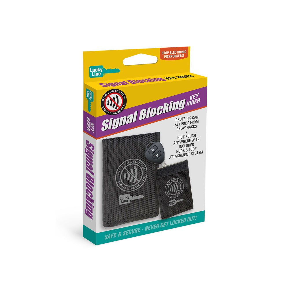 Lucky Line 91801 Signal Blocking Key Hider, Black