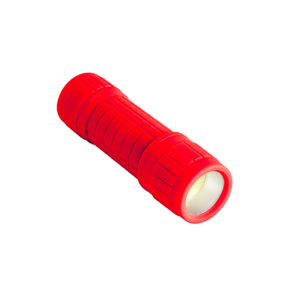 Lumore LUM-FLT-0003 LED COB Flashlight, Red