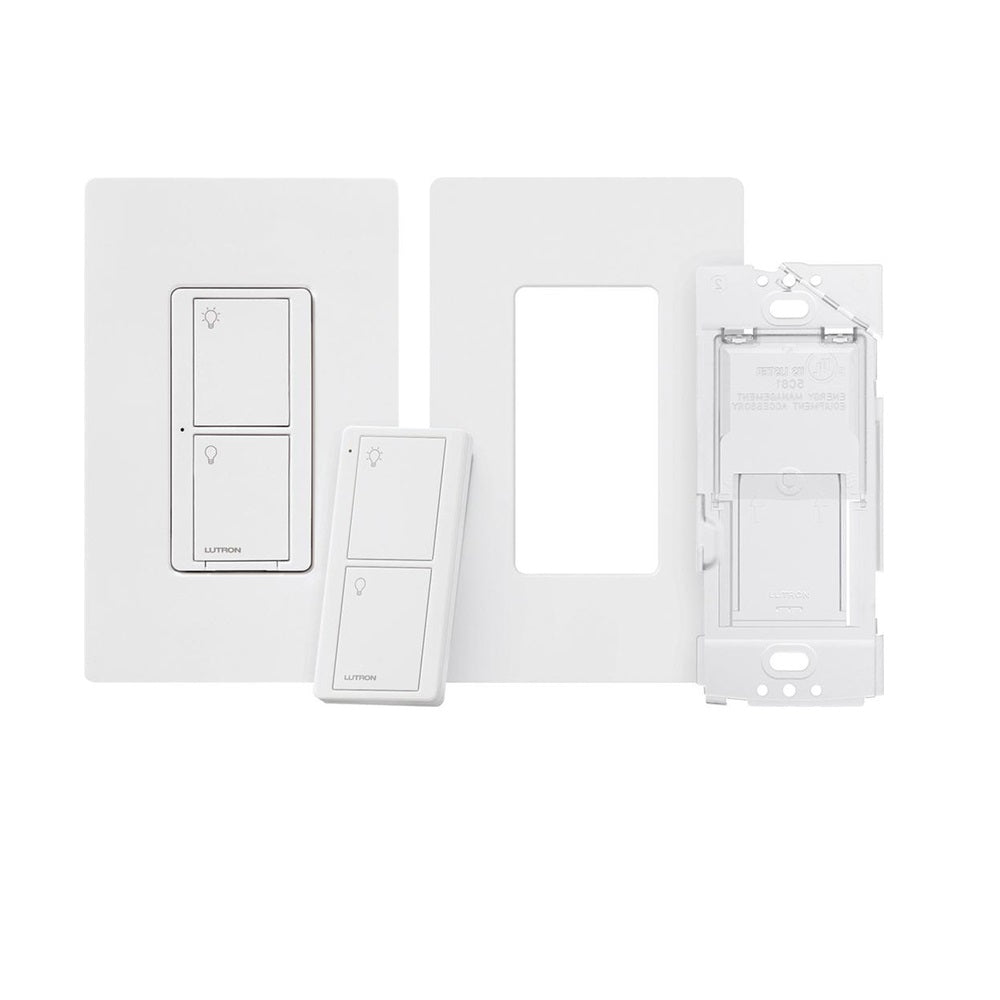 Lutron P-PKG1WS-WH Caseta 3-Way Switch, 5 Amp