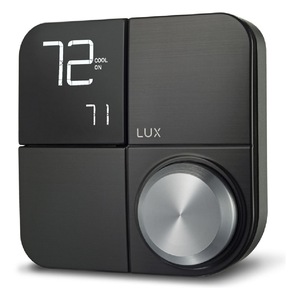 Lux KN-S-MG1-B04 Kono Smart WiFi Thermostat, Black
