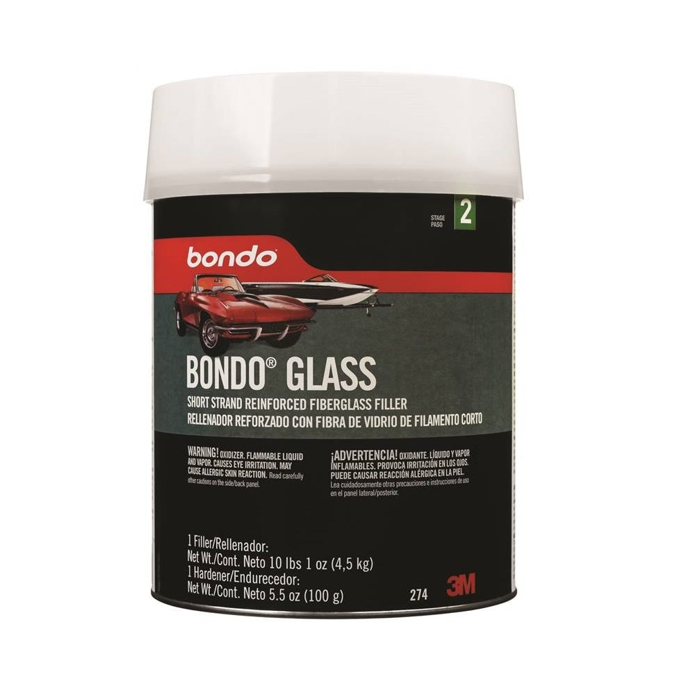 3M 274 Bondo Lightweight Glass Reinforced Filler, 1 Gallon