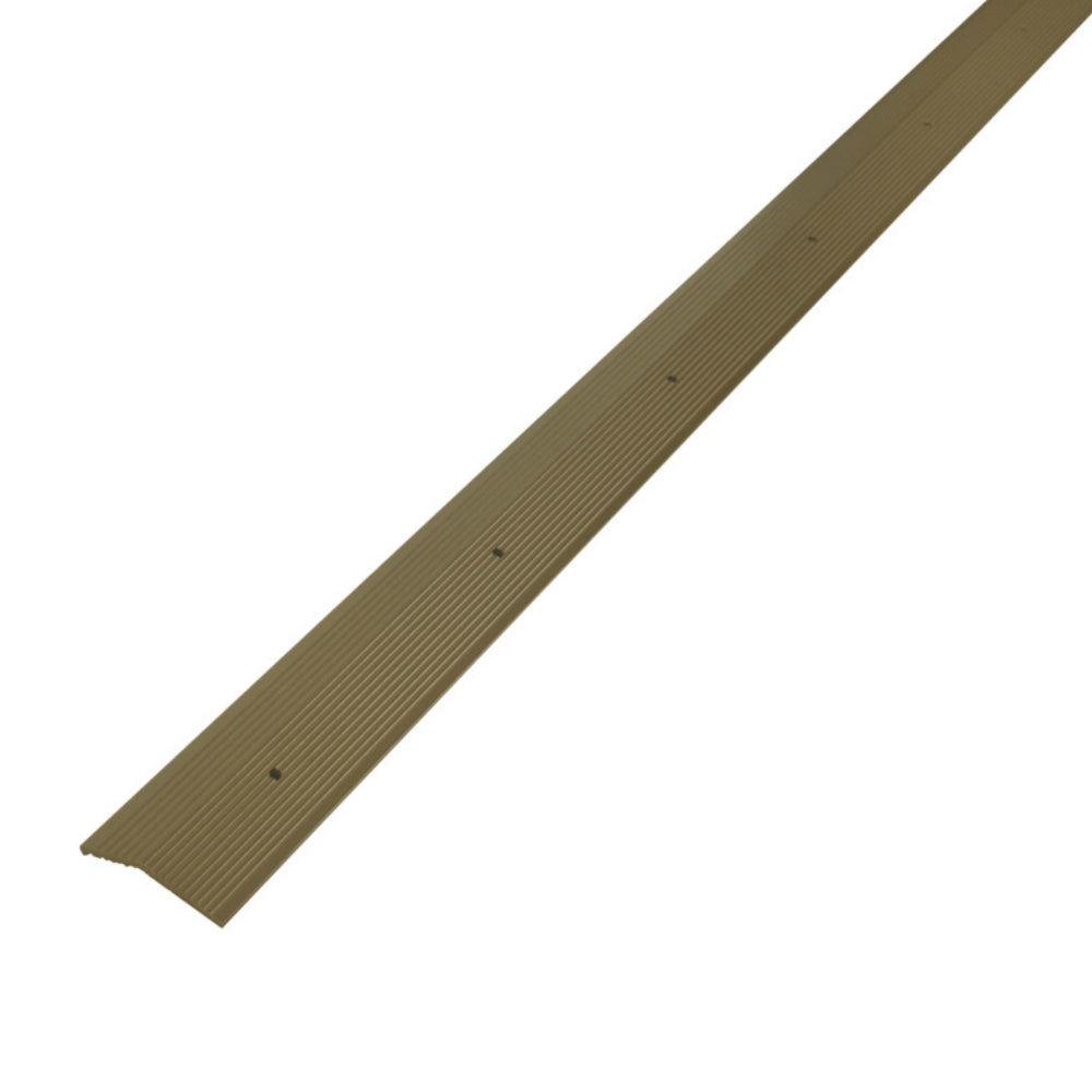 M-D Building Products 43381 Carpet Trim, Antique Brass, 36 in. x 2 in