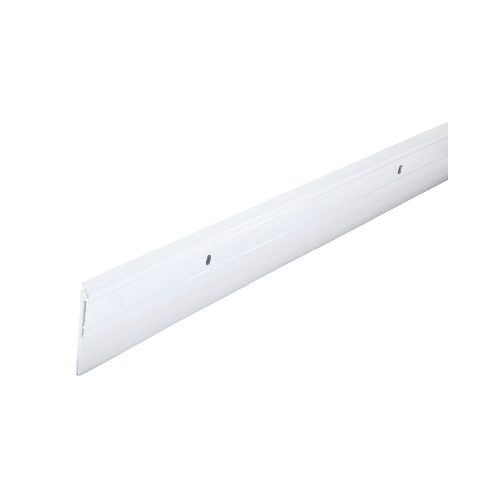 M-D Building Products 40715 Deluxe Aluminum Door Sweep, White, 36"