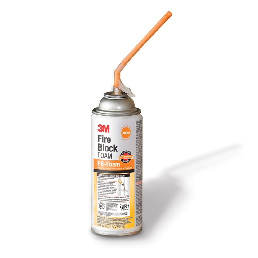 3M FB FOAM Fireblock Sealant, Foam, 12 Oz