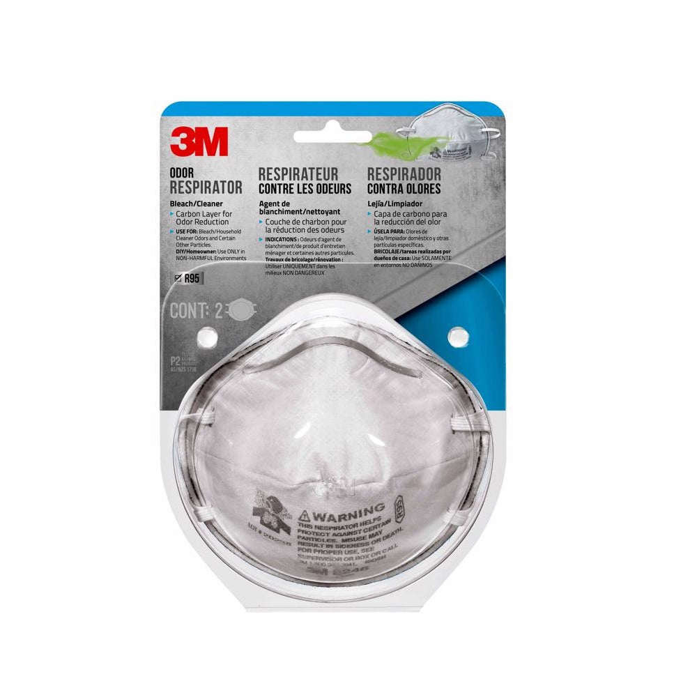 3M 8246P2-DC Household Cleaner Respirator, White