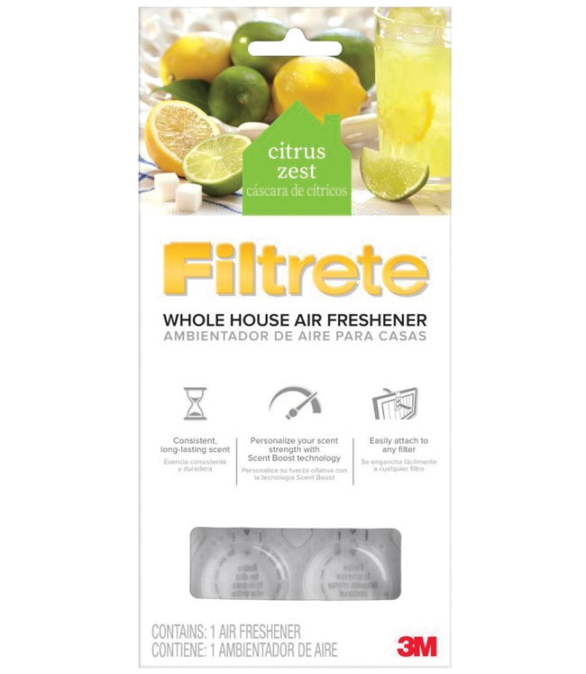 3M WHAF-1-CZ Filtrete Whole House Air Freshener, Citrus Scent