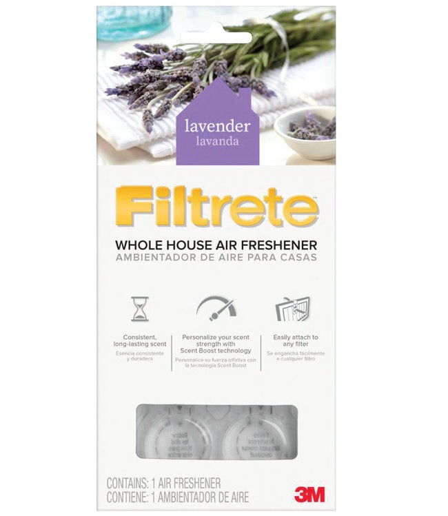 3M WHAF-1-LA Filtrete Whole House Air Freshener, Lavender Scent
