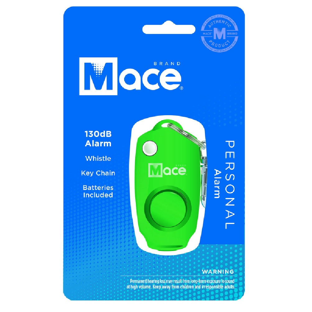 Mace 80735 Personal Security Alarm, Plastic, Green
