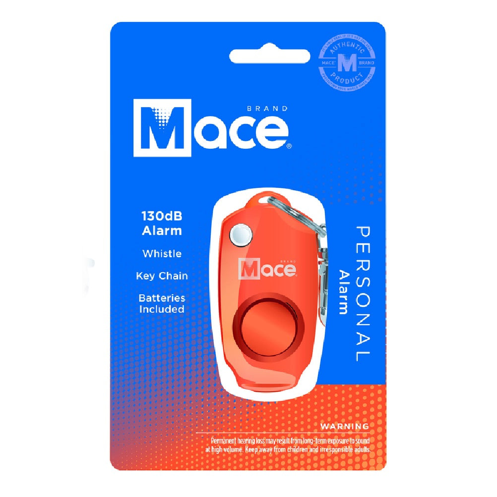 Mace 80734 Personal Security Alarm, Plastic, Orange