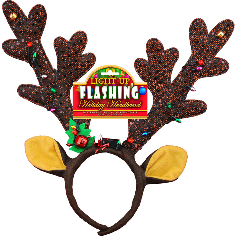 Magic Seasons 702374 Christmas Holiday Headband, Multi-Color