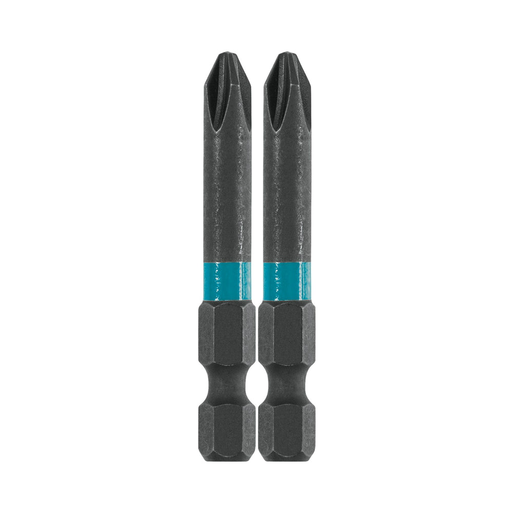 Makita A-96659 ImpactX Phillips S2 Steel Power Bit, 2 In