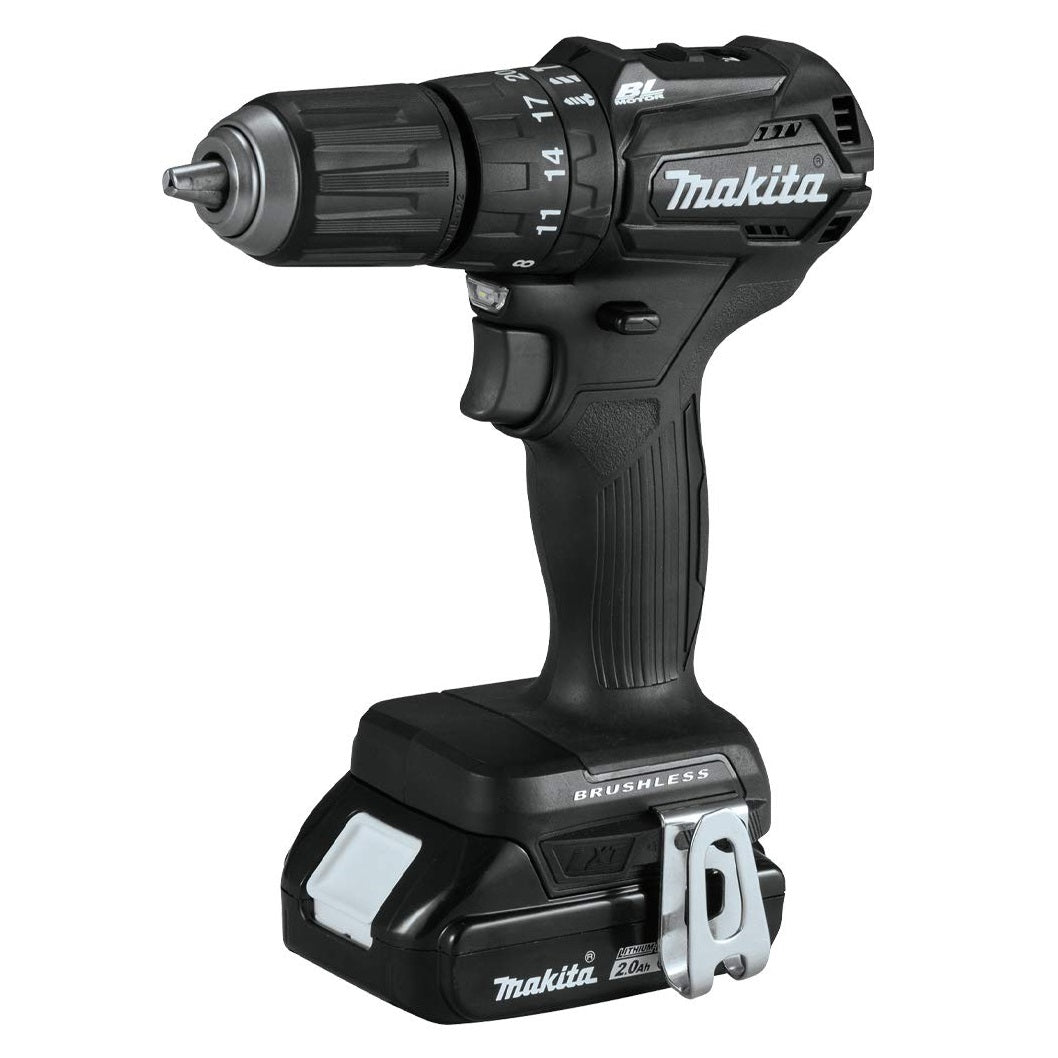 Makita CX202RB LXT Cordless Brushless 2-Tool Compact Hammer Drill/Impact Driver Kit, 18 volt