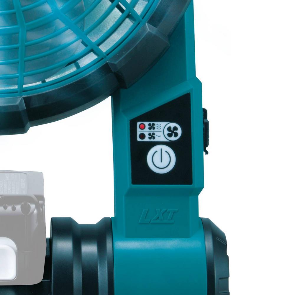 Makita DCF201Z LXT Lithium-Ion Cordless Job Site Fan, 18-Volt